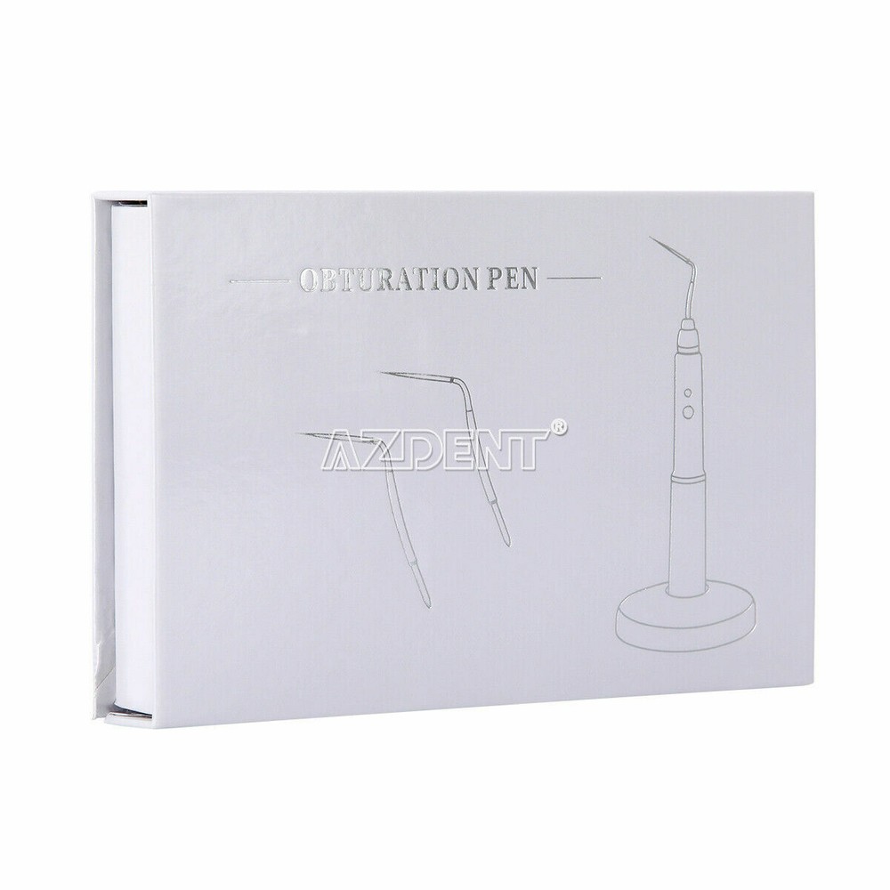 Dental Wireless Obturation System Gutta Percha Endodontic Heated Pen+2Tips White