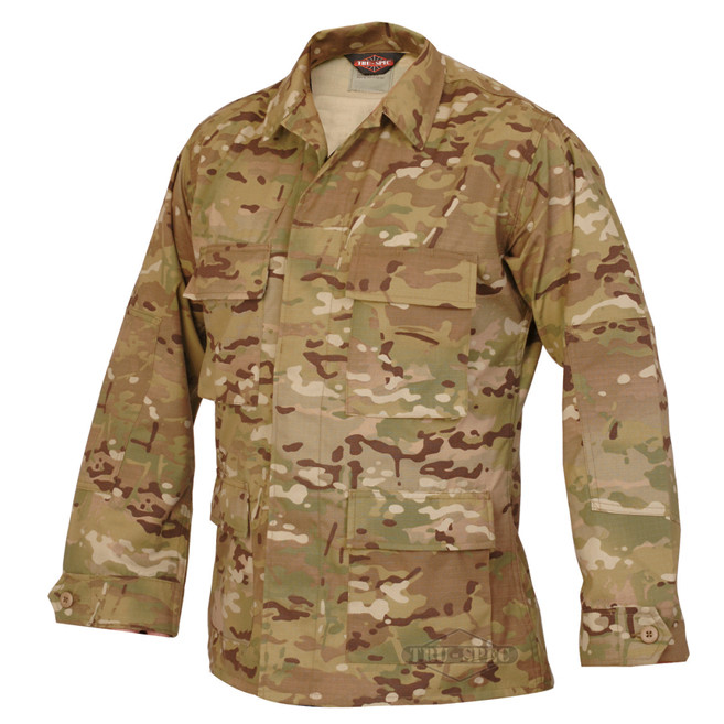 Tru-Spec Multicam BDU Coats 50/50 NYCO RS