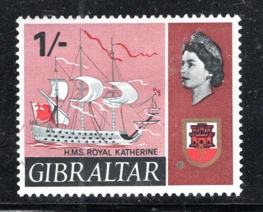 BRITISH GIBRALTAR STAMPS MINT HINGED LOT 68396