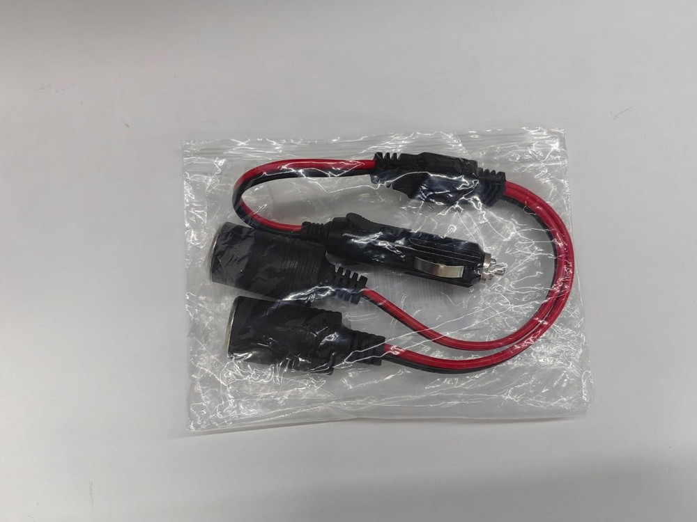 Nilight Car Cigarette Lighter Splitter Plug Socket 2-Way Splitter Splits 1 Car C