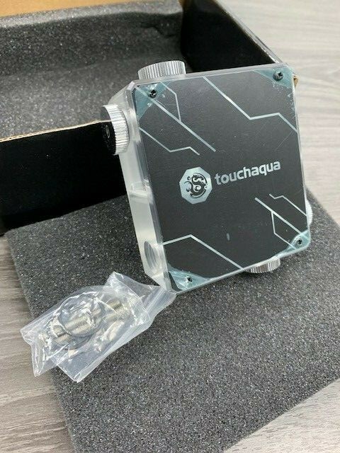 Bitspower Touchaqua VGA Multi Direction Link - Acrylic BPTA-VGAMDLAC-CL