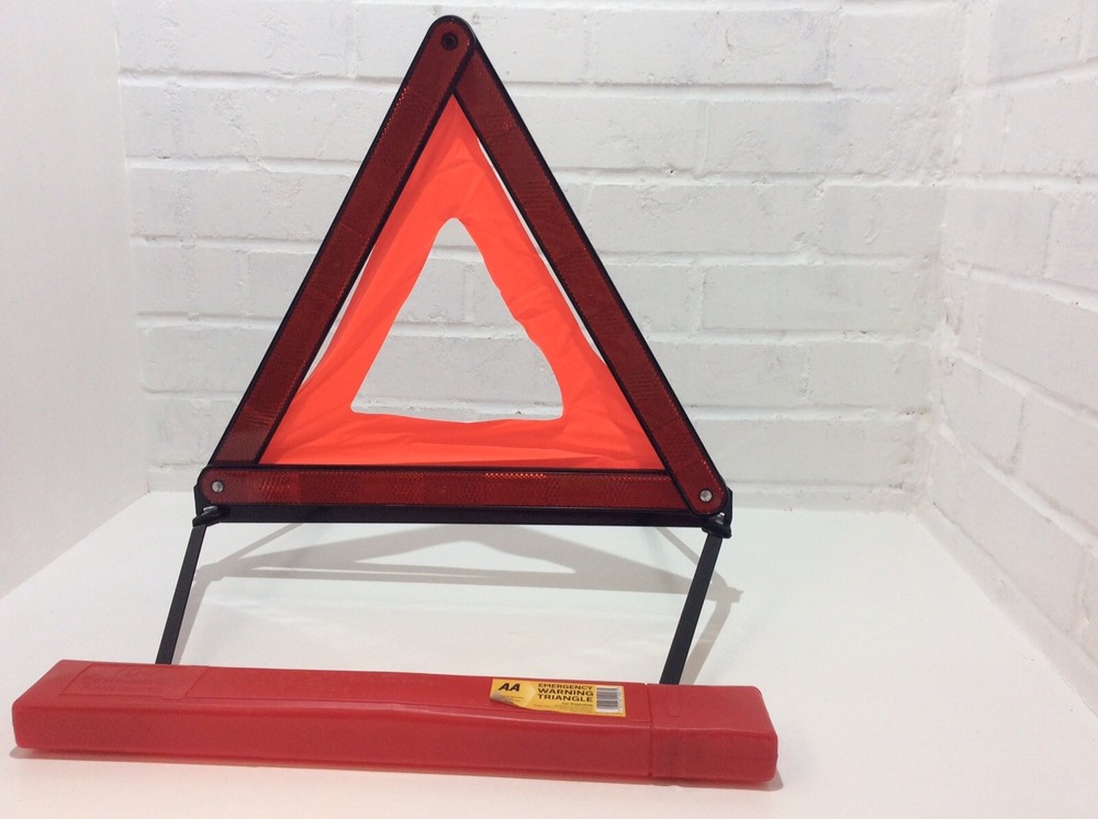 AA Emergency Warning Triangle Sign