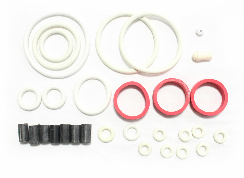 Data East Secret Service Pinball Machine Replacement Rubber Ring Kit White