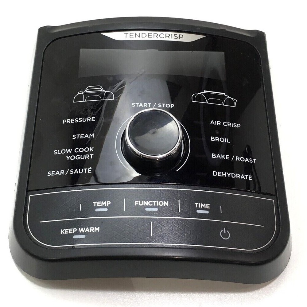 Ninja FD402 FD401 (8 SETTINGS) FACEPLATE TOUCH BUTTON CONTROL PANEL W/ DIAL OEM