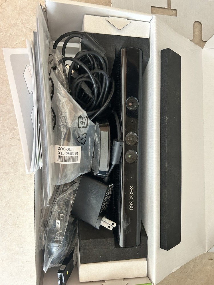 Microsoft Xbox 360 Kinect Sensor in Box