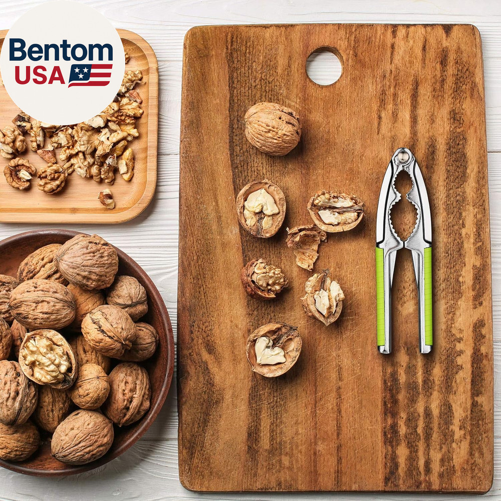 2 Pieces Walnut Cracker Tools Walnut Nutcrackers Metal Nut Shell Openers Nut She