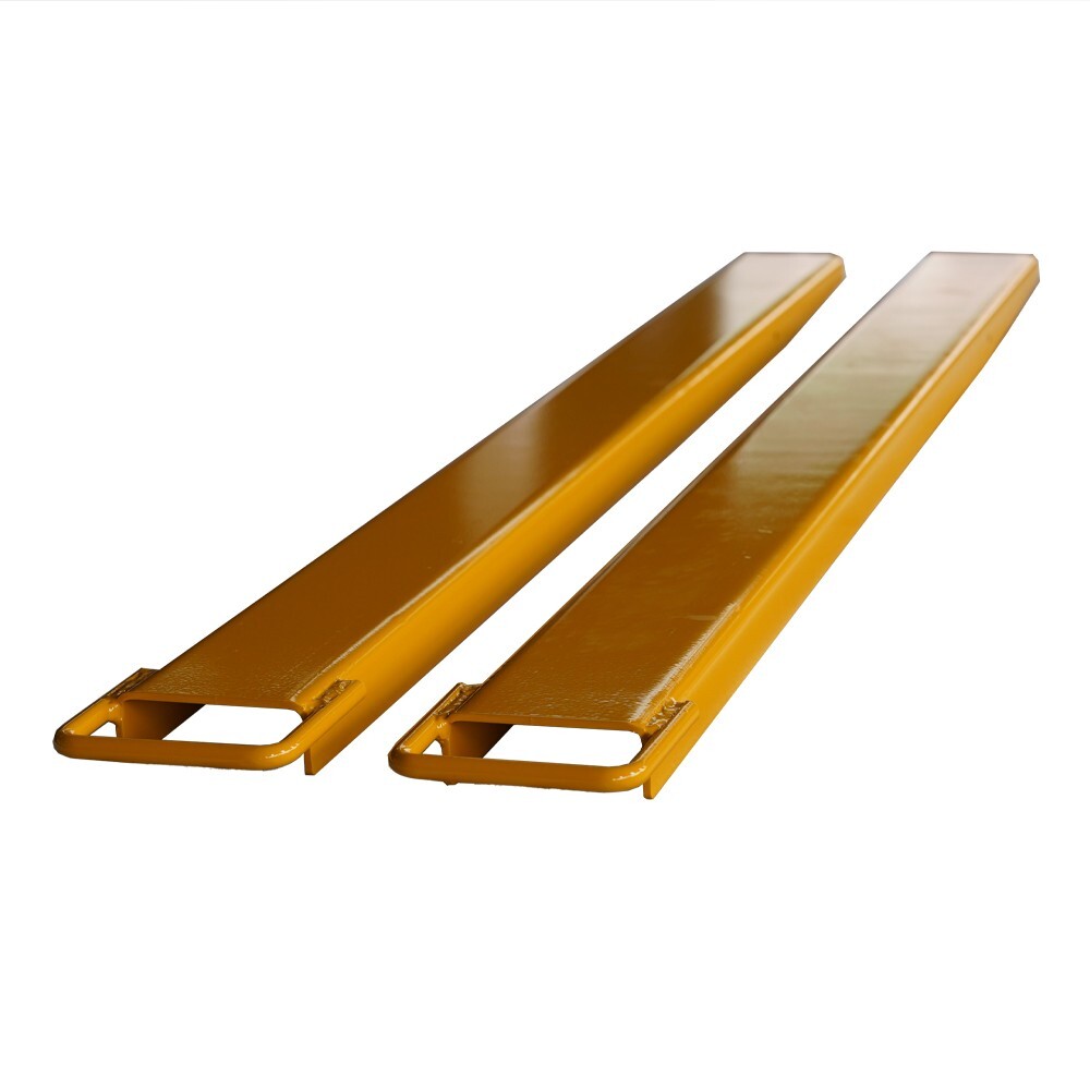 1 Pair Pallet Fork Extensions 84in Fork Blades with 4.5in Width