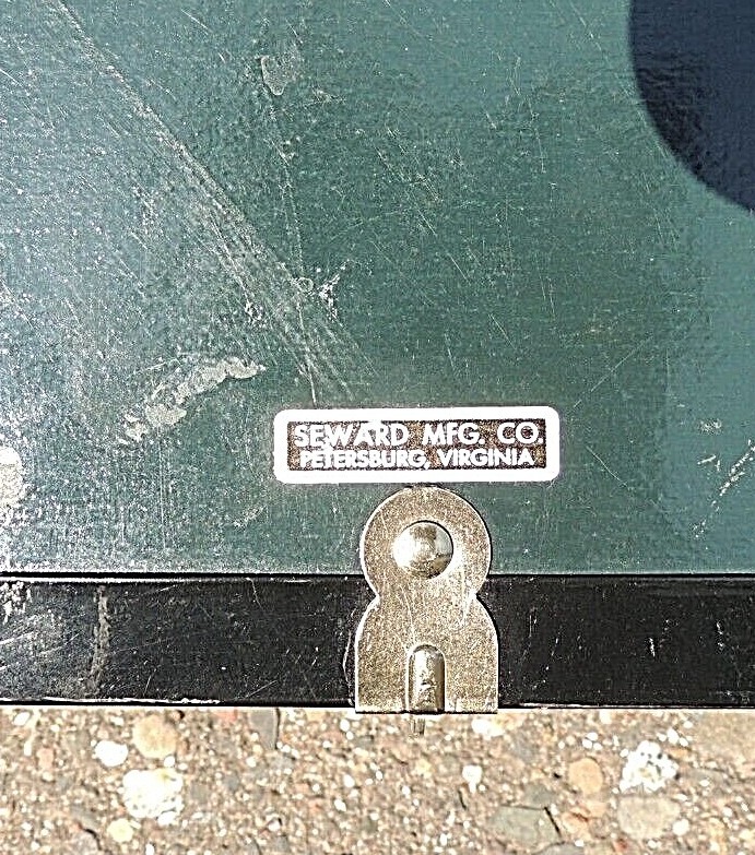 SEWARD TRUNK, 2 KEYS, 36" X 10" x 7"