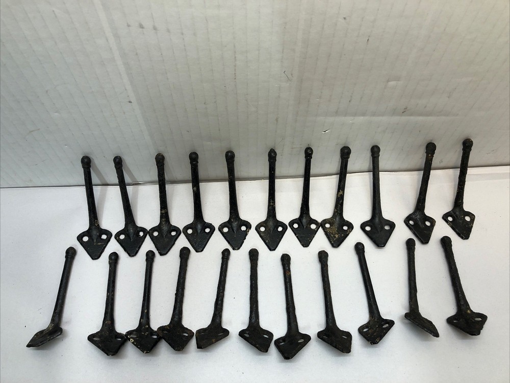 Victorian Cast Iron Coat Hook Hat Hanger Multiples Available