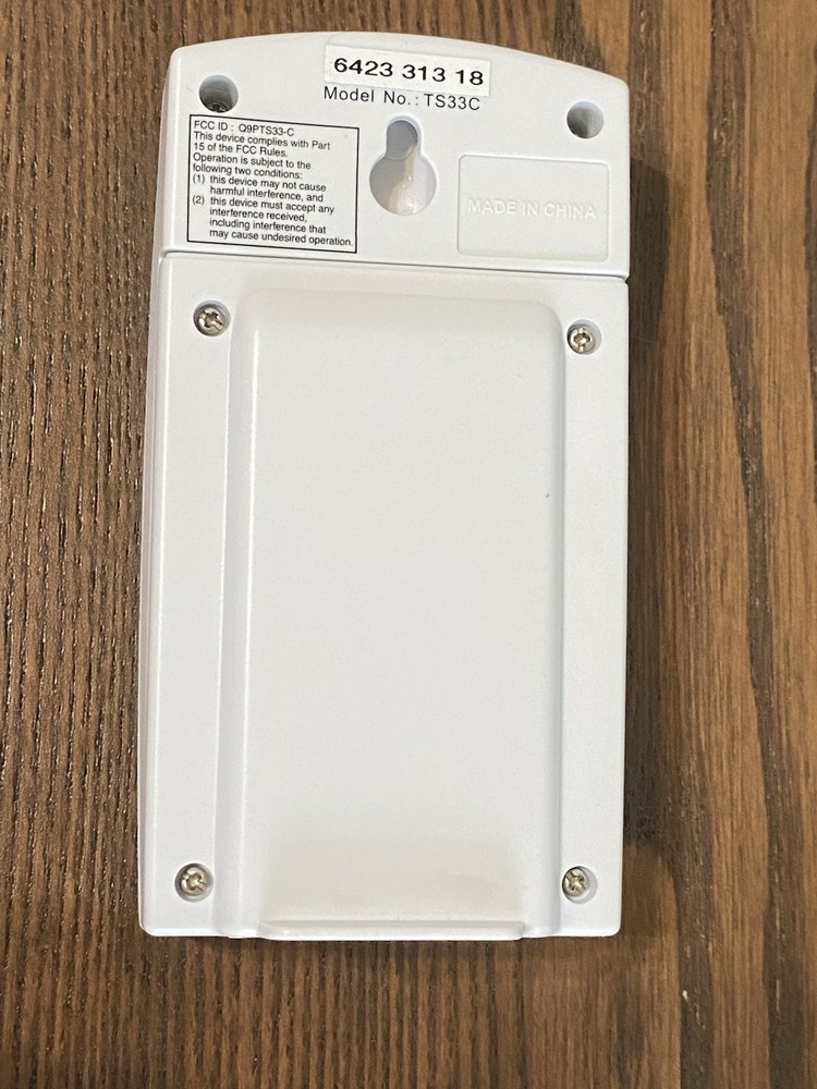 Meade Instruments Thermo-Hygro Sensor Model TS33C White Tested Working