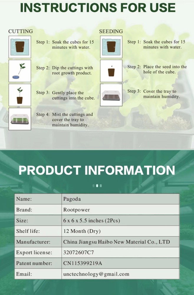 Rootpower Coco Coir Cubes for Hydroponics, Seeding, Cloning, Rosemary, Basil