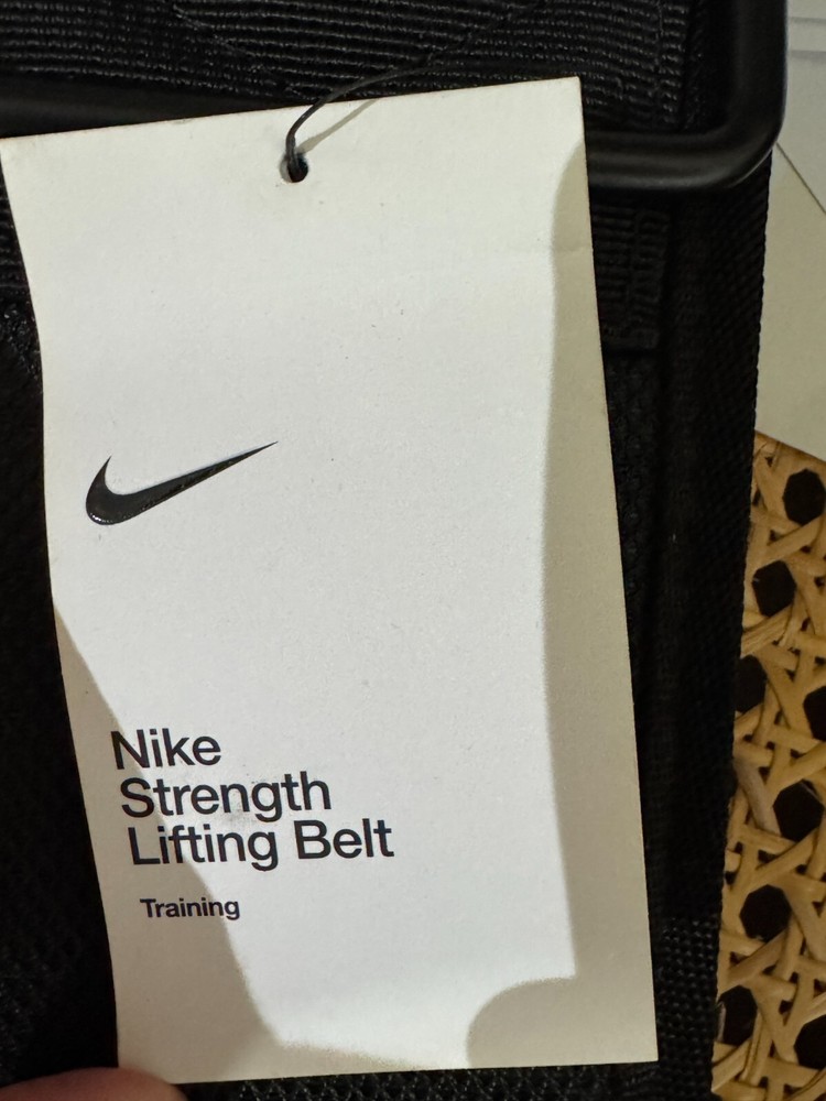 Nike Just Do It Strength Structured Lifting Belt Unisex Medium M Training NWT