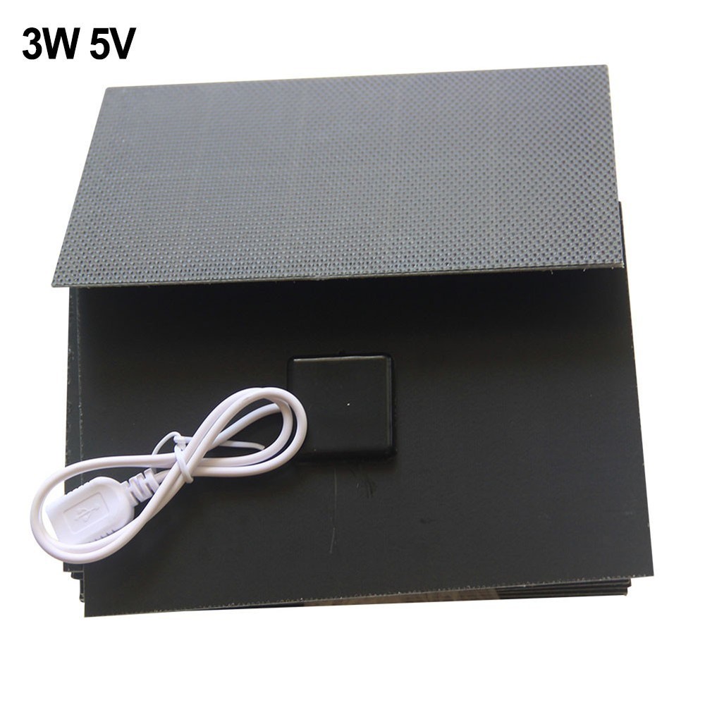 Efficient 3W 5V Solar Panel Charger with USB Output for Electronic Devices