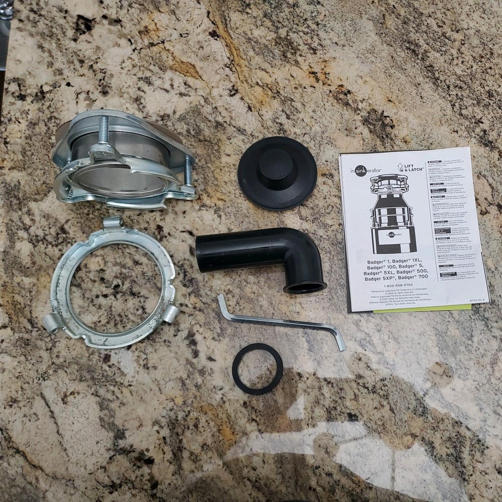 1 Insinkerator Garbage Disposal Flange Quick Lock Mount Kitchen Sink