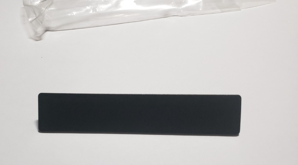 Extron AAP Single Blank Plate Black 70-090-11