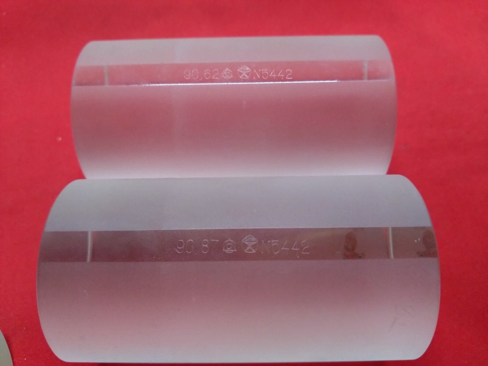 Soviet optical Flat Parallel PM-90 GOST 1121-75 #5442 + case
