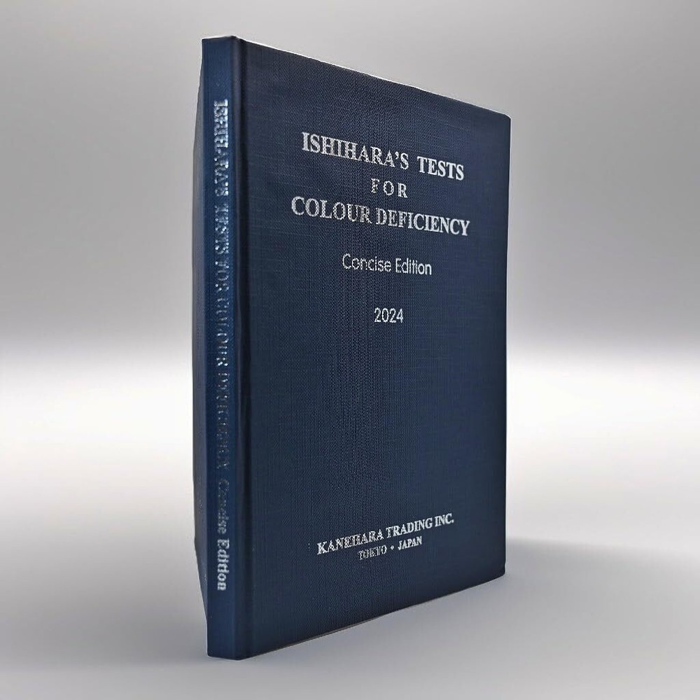 Ishihara Test Chart Book Color Deficiency Test Easy Reference Vision Testing
