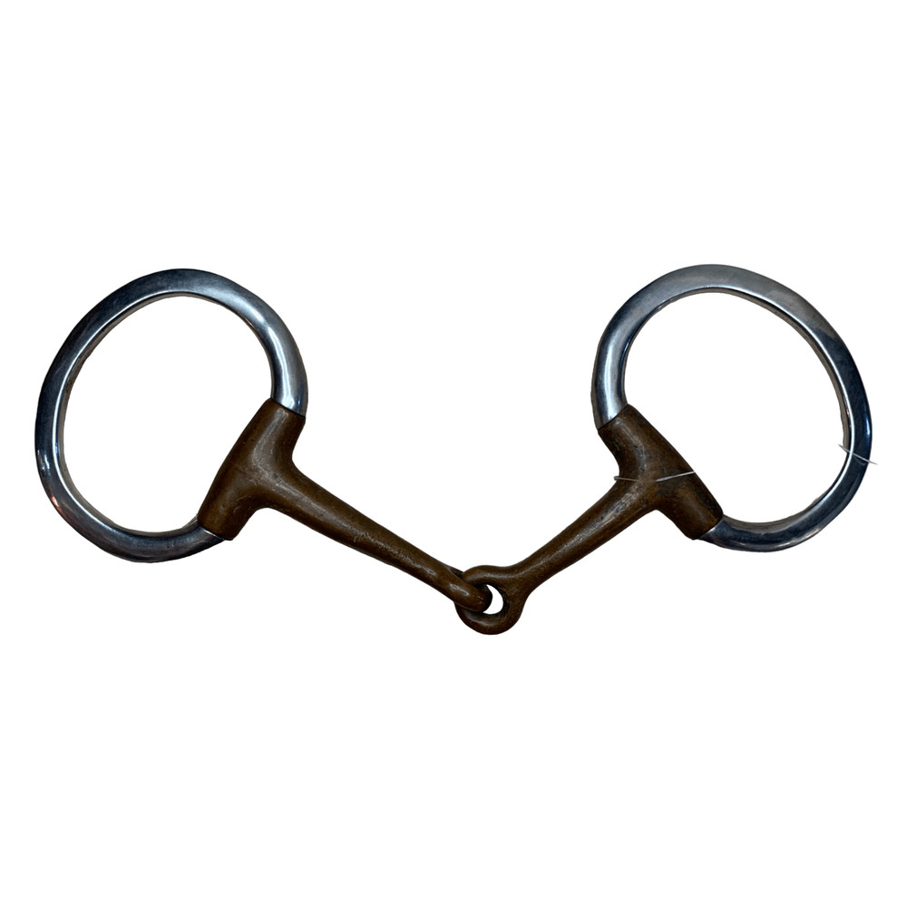 Eggbutt Single Break Pinchless Snaffle in Copper - 5"