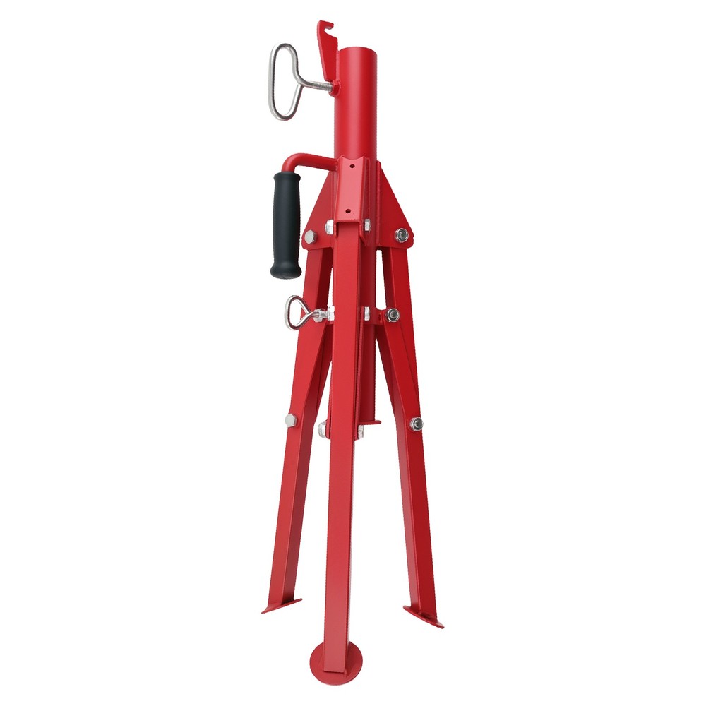 Adjustable Height Roller Stand 2500lbs Triangular Base 27.6-52in for Sanders