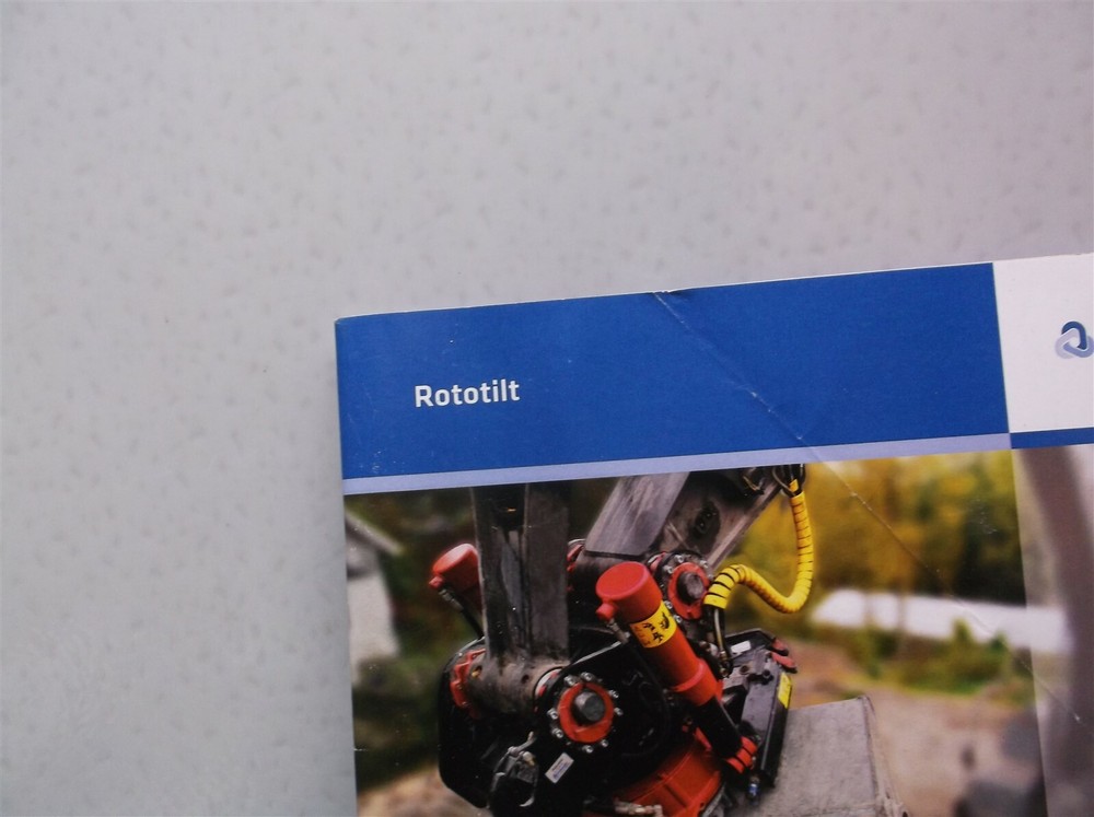 indextor rototilt booklet & dvd volvo ds1