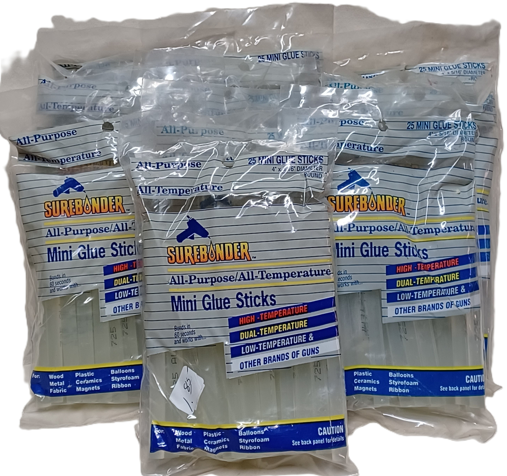 Surebonder All-Purpose 4" Mini Glue Sticks