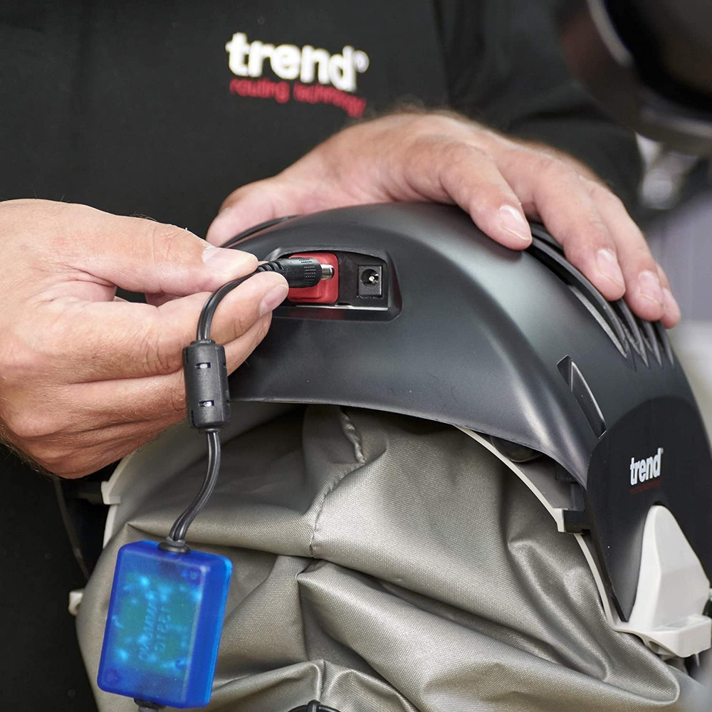 Airshield Pro Full Faceshield, Dust Protector, Battery Powered Air Circulating M