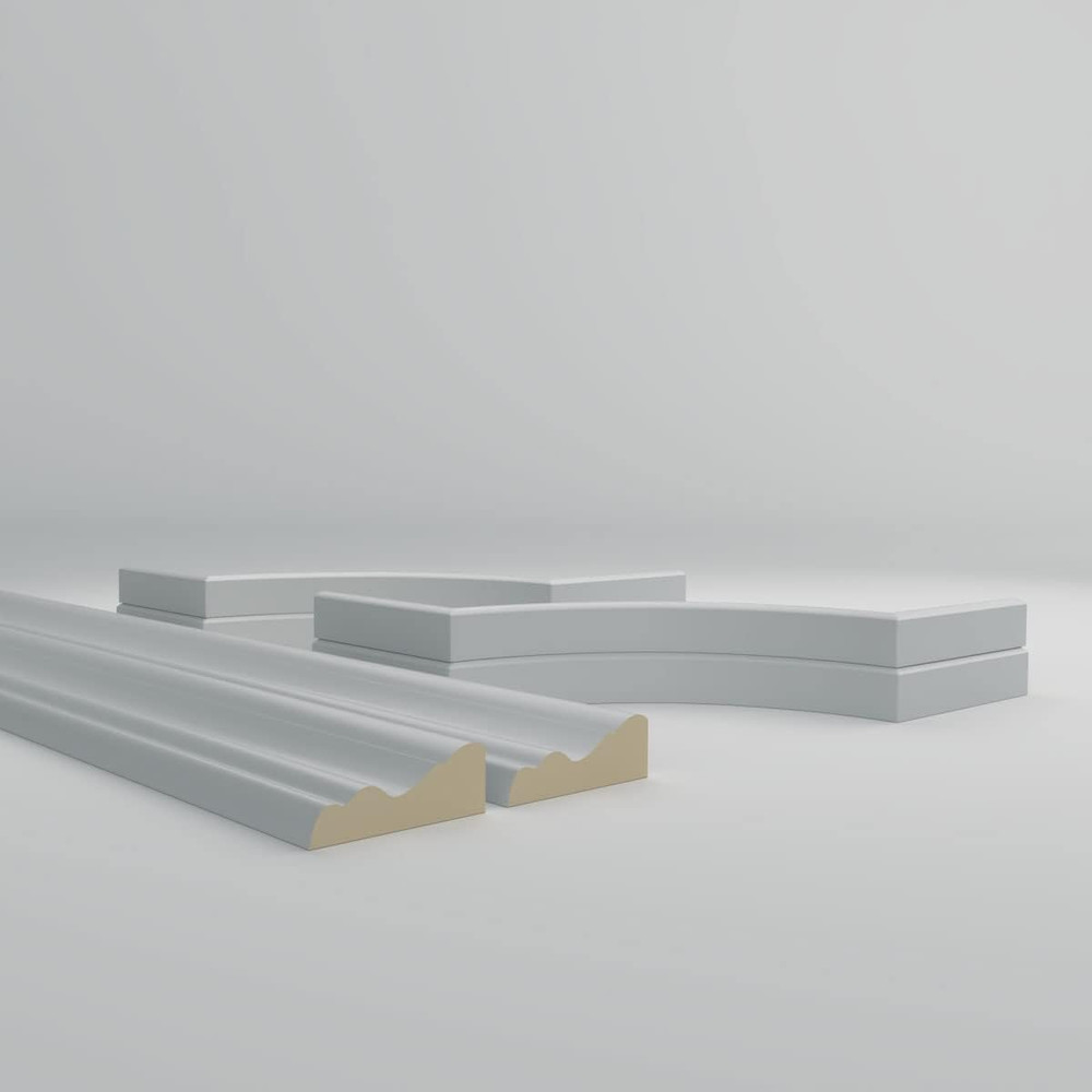 Oxford Smooth Panel Moulding Kit - 31"W x 62"H Single Panel Design