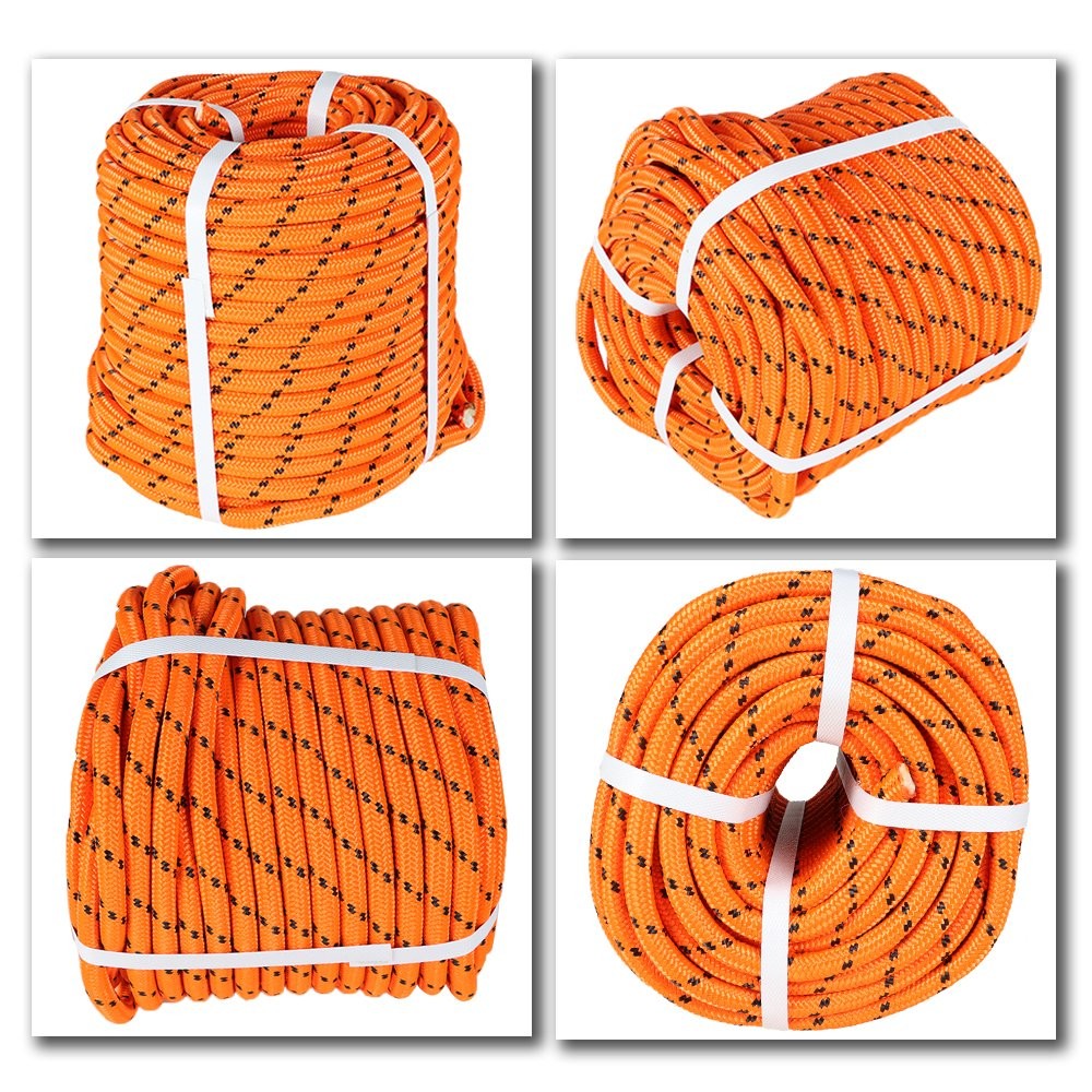 150ft Double Braid Polyester Rope Rigging Rope 1/2in Breaking Strength