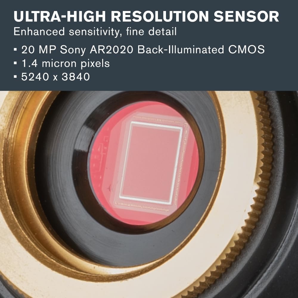 Celestron - NexImage 20 Solar System Camera - 20MP AR2020 Back-Illuminated CMOS