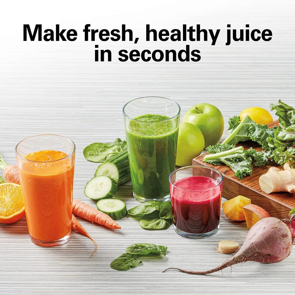 SOVIDER Juicer Machines Fruit Veg Squeezer Slow Masticating Brush Pulp Cup US