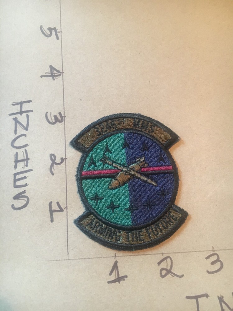 USAF 3246th MMS Squadron subdued patch 5/30/25
