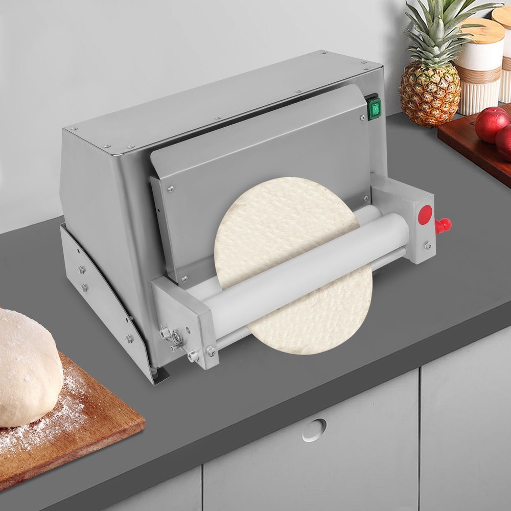 3-12" Automatic Pizza Dough Roller Sheeter Commercial Pizza Dough Roller Press