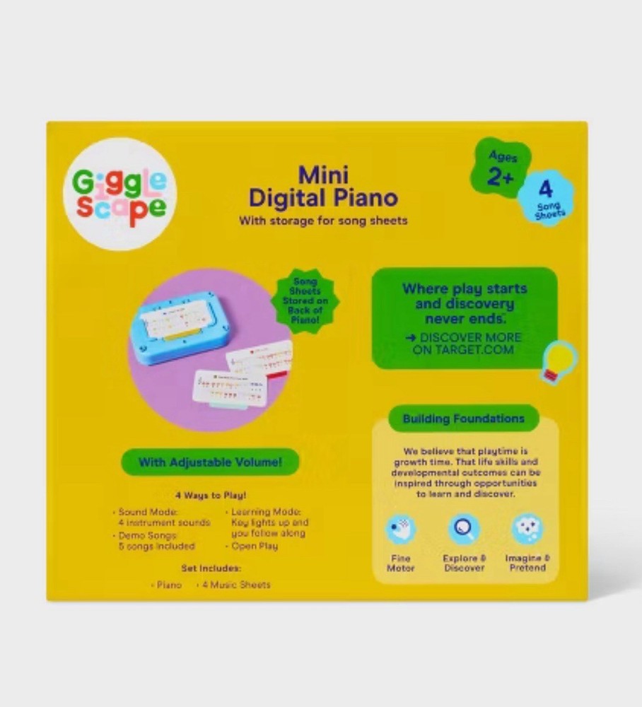 Mini Digital Piano - Gigglescape