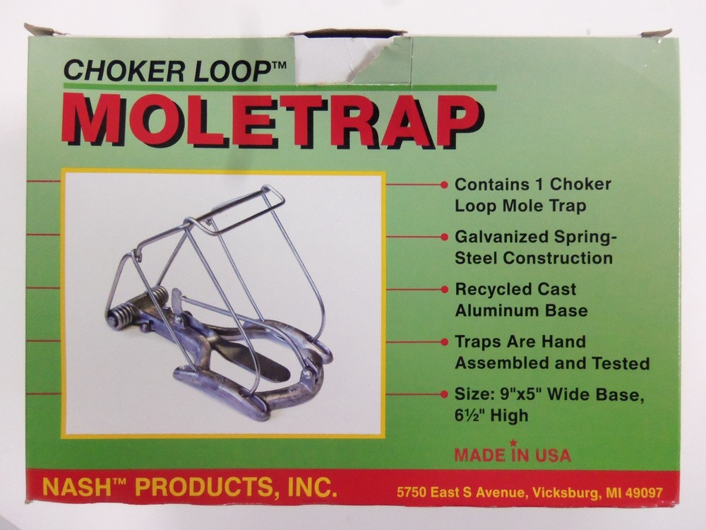 Nash Choker Loop Mole Trap Made In USA