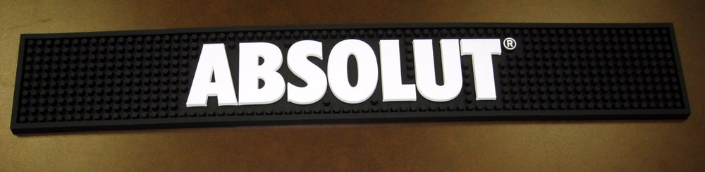 ABSOLUTE Vodka Beer Bar Mat Beer Matt
