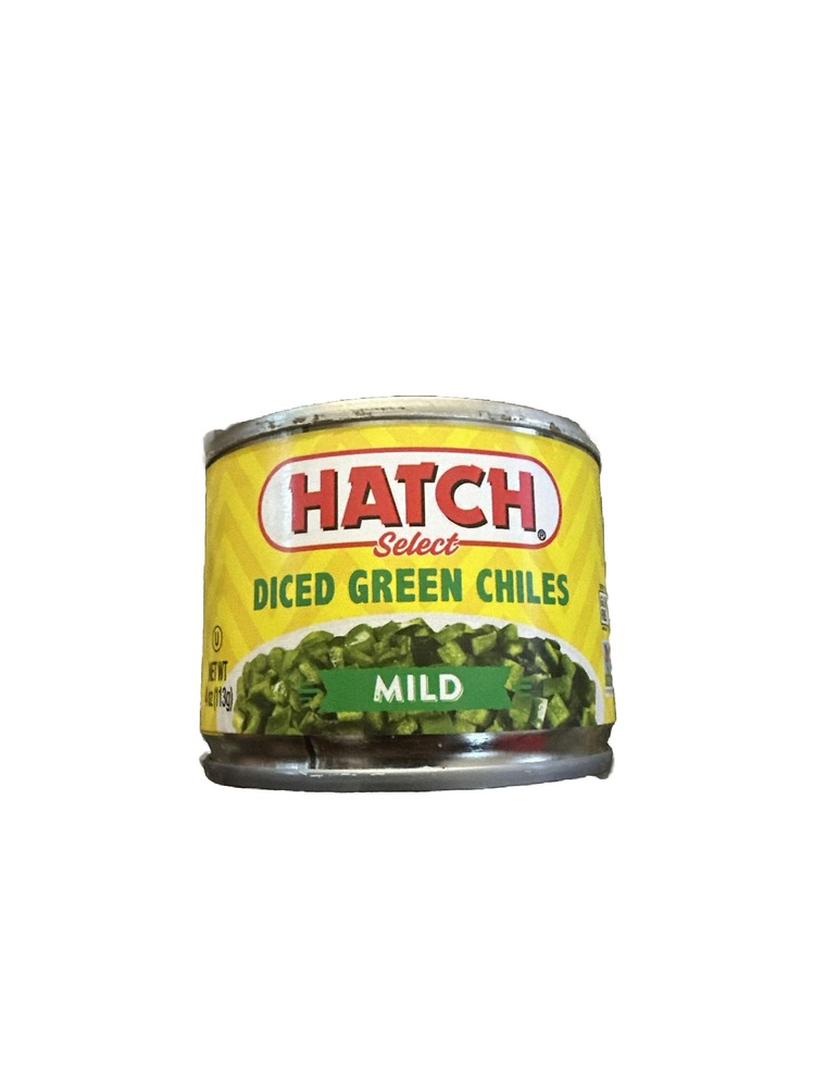 3 Pack - Hatch Diced Green Chiles Mild, 4 oz