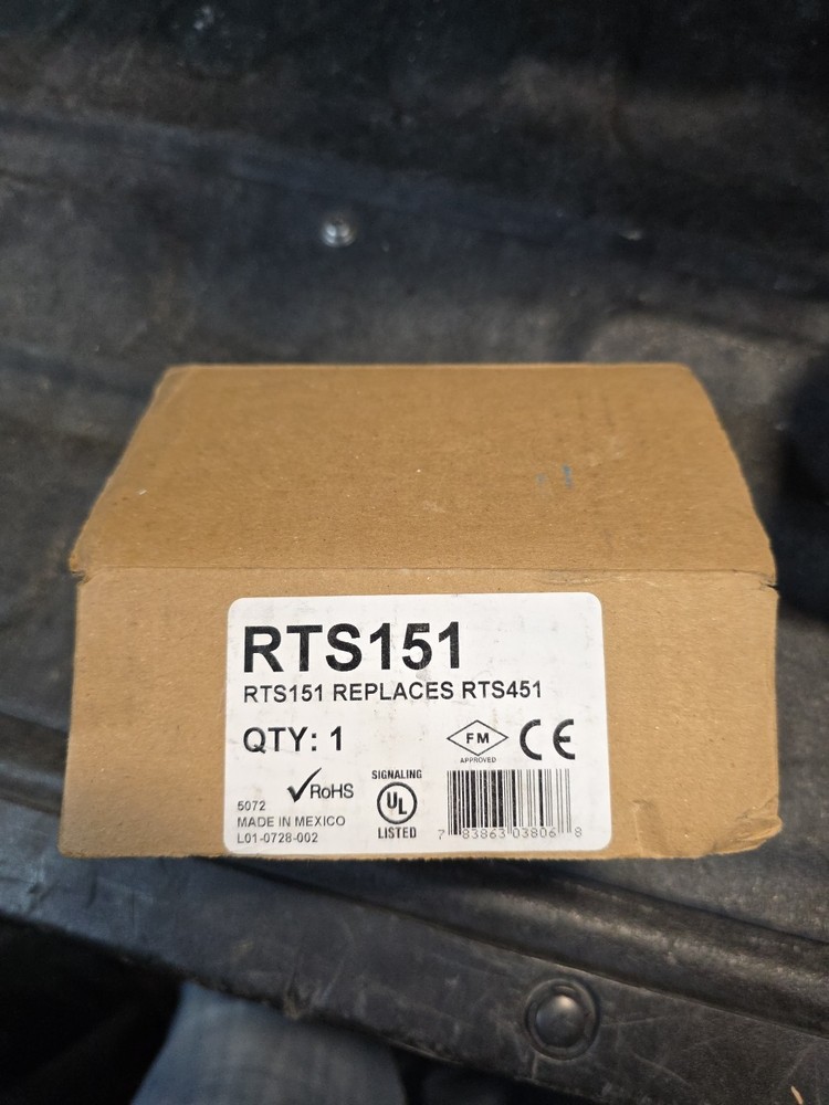 SYSTEM SENSOR RTS151