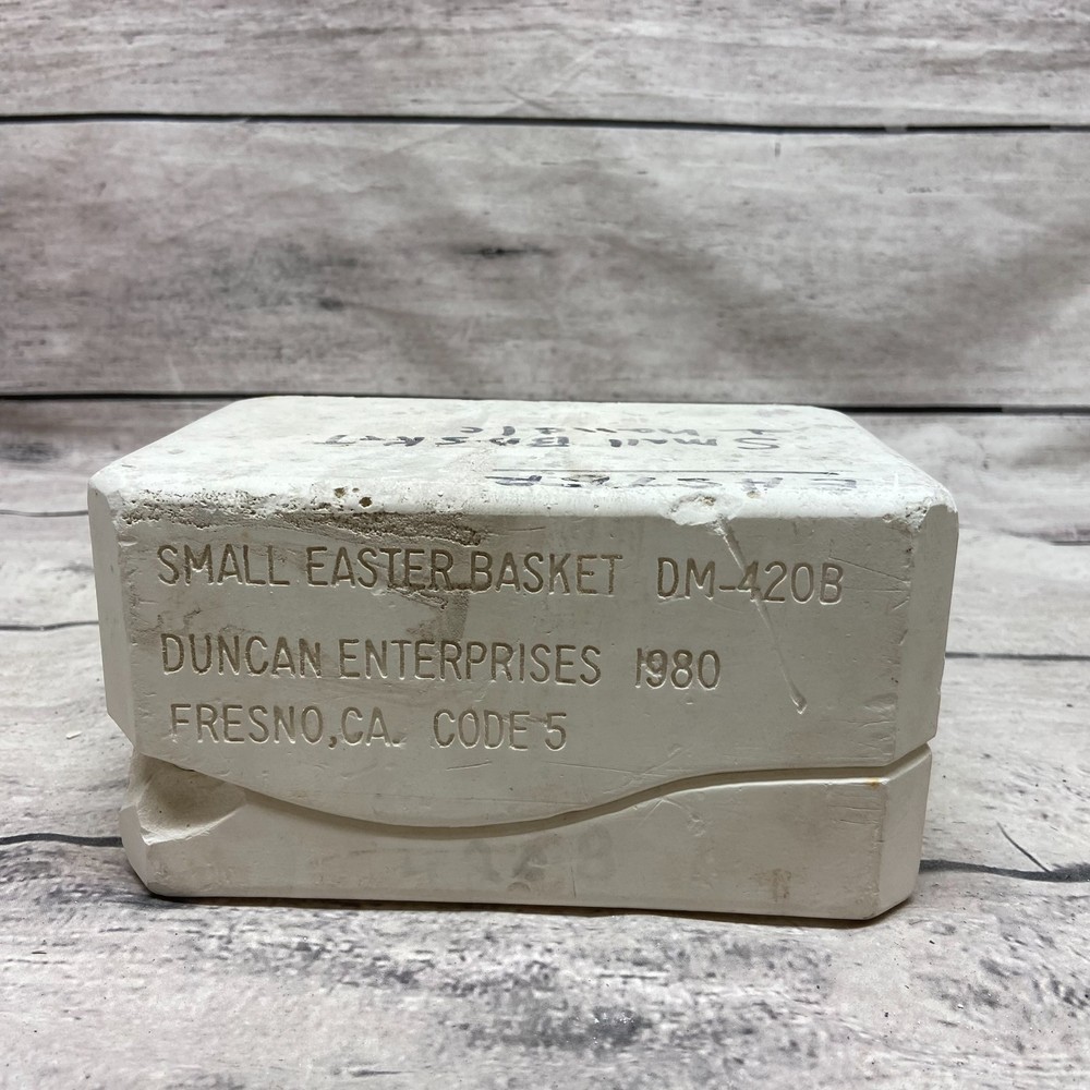 Ceramic Slip Casting Mold Small Easter Basket Duncan Enterprises #DM-420B
