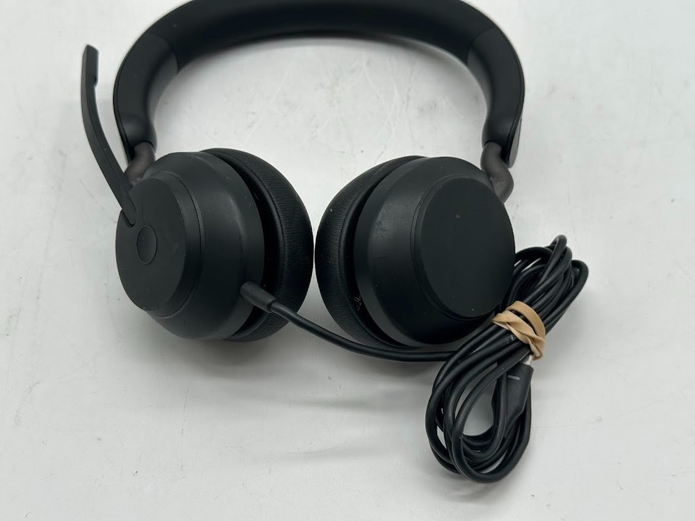 Jabra Evolve2 40 Stereo Headset (UC, USB-C) - Black