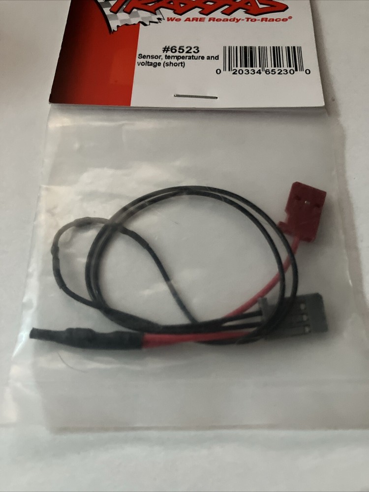 6523 Traxxas Sensor, temperature and voltage (short)