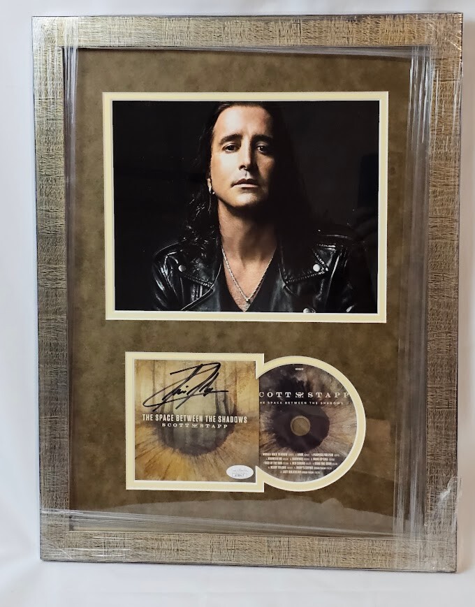 Creed Scott Saap  Signed autographed The Space Between the Shadows CD JSA