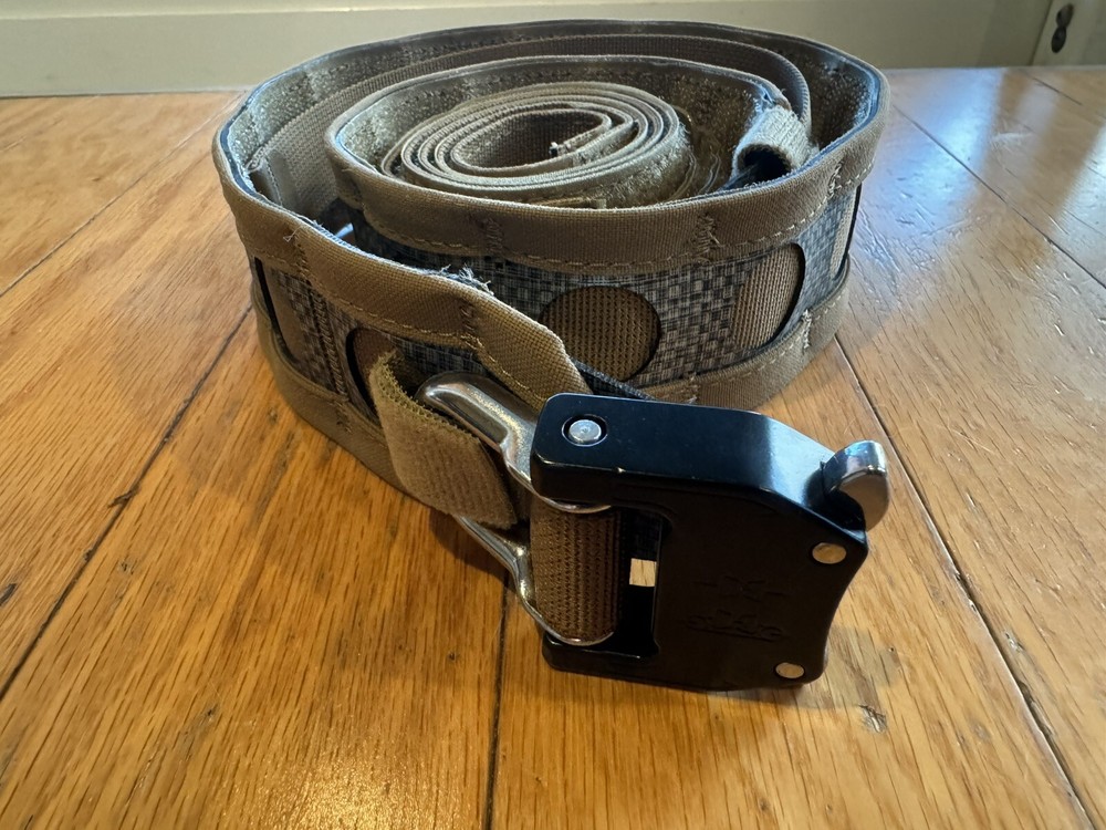 Tan MEDIUM Ferro Bison STYLE Tactical Battle Belt