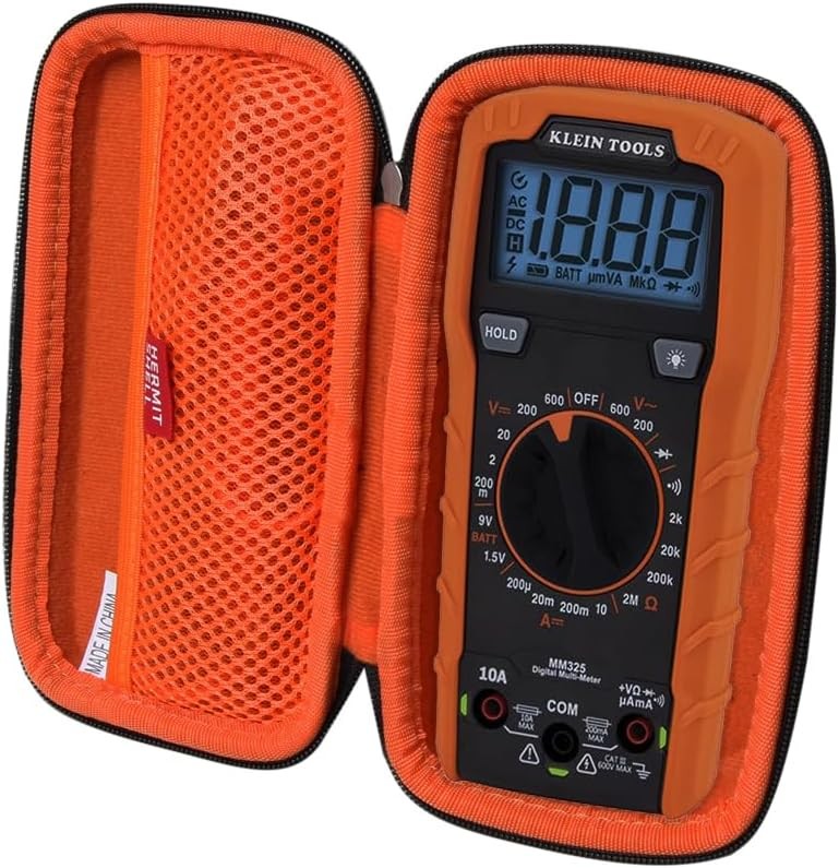 Hermitshell Hard Protective Case for Klein MM325/MM420 Tools