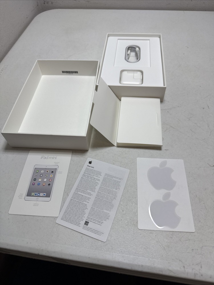 Apple iPad Mini 4 Space Gray 2015 A1538 - Empty Box Only