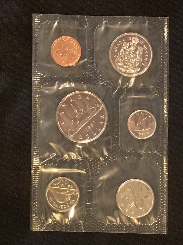 1987/88/89 Canadian Proof Like Sets