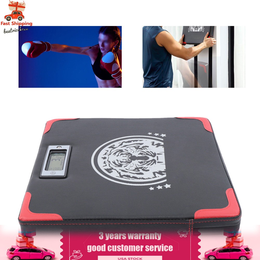 Wall-Mount Boxing Mat Punch Strength Testing Machine 4*Sensors 2-Mode Gift