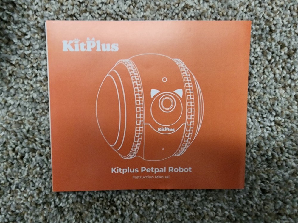 KITPLUS Pet Camera robot for Dog and Cat Self-Charging Smart Automatic Feeder