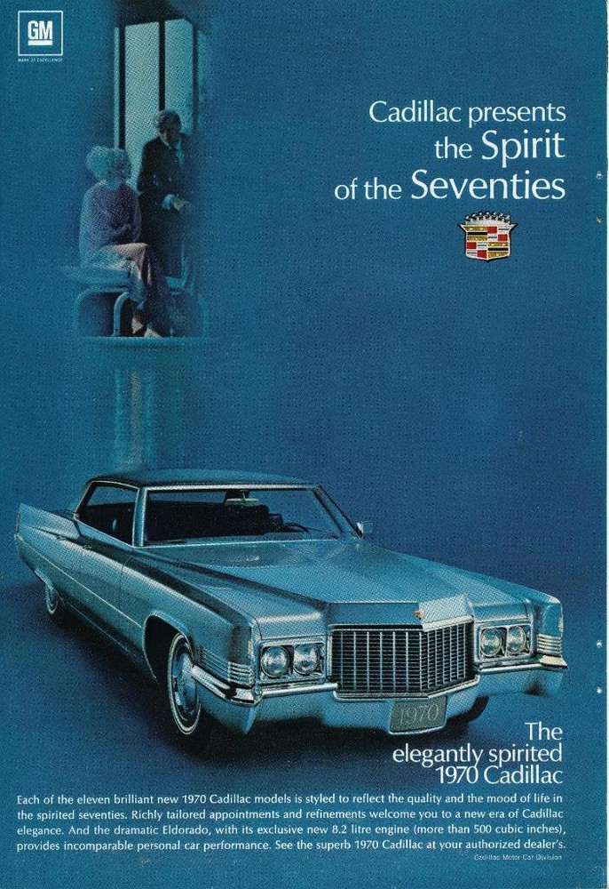 Magazine Ad - 1970 - Cadillac Eldorado