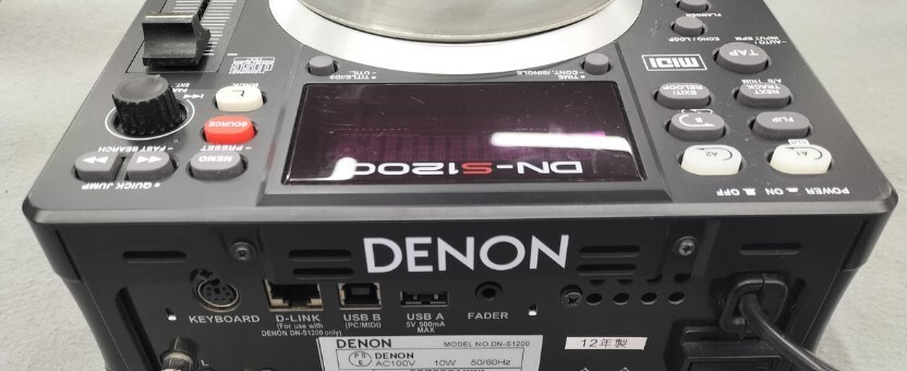Denon DJ DN-S1200 Single Portable CD/MP3 Player Controller From Japan