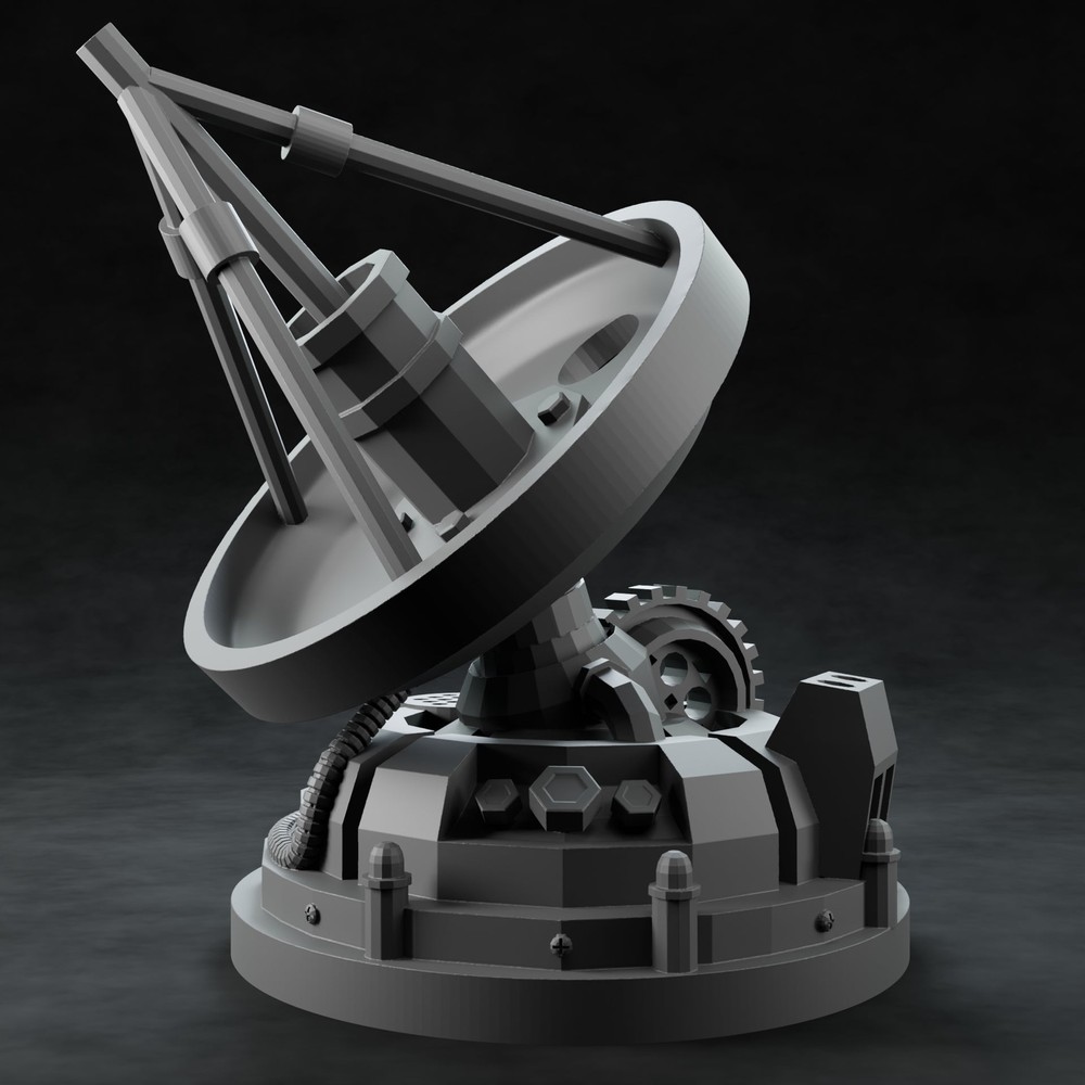 3D Printed Nafarrate Satellite Space Orcs 28 32 mm D&D
